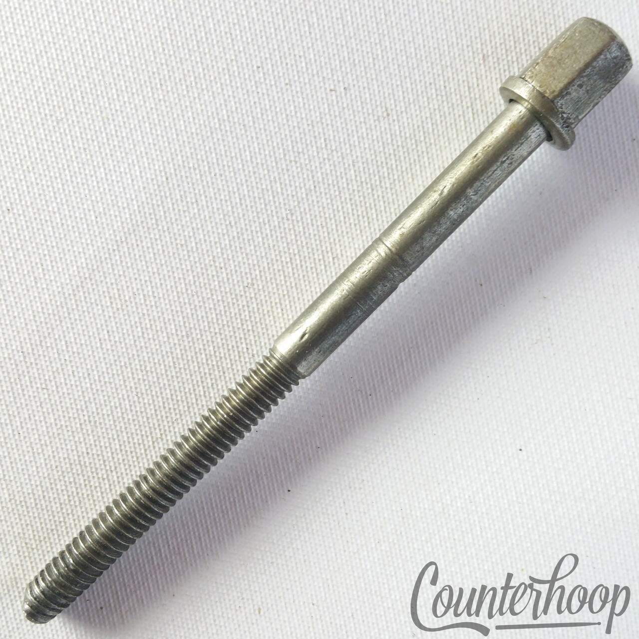 Walberg&Auge 3 1/16" Hex T-Rod Tom/Snare Drum Tensioner Nickel W&A Leedy Tension — main photograph