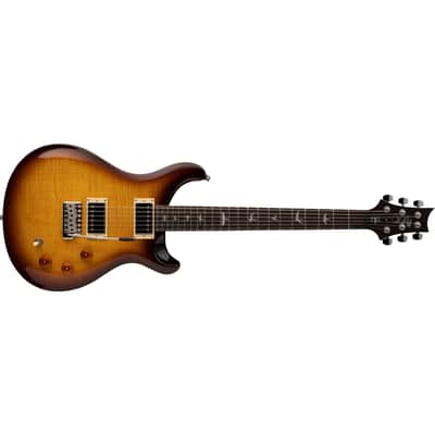 Paul Reed Smith SE DGT David Grissom Signature Electric Guitar - McCarty Tobacco Sunburst w/Bird Inlays image 4