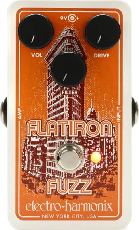 Electro-Harmonix Flatiron Fuzz Effects Pedal image 1