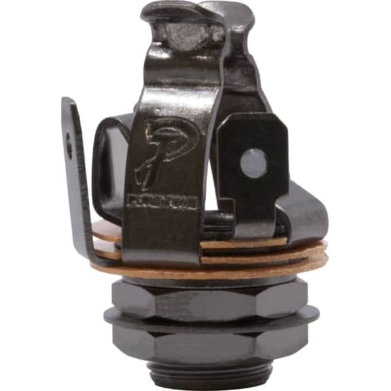 Black Nickel 1/4” Jack - Pure Tone, Stereo, Double Open Circuit image 1
