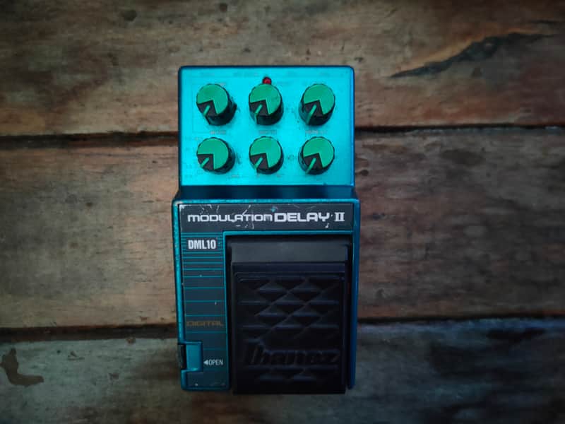 Ibanez DML10 Modulation Delay II 1980s - Green image 1