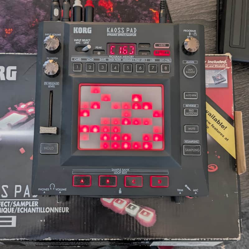Korg KP3 Kaoss Pad 3 Dynamic Effect / Sampler | Reverb UK