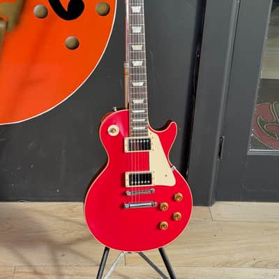 Gibson Les Paul Std. LPR-7 '57 Reissue 2012 - beautiful Custom Shop w/a Cardinal Red Top looks like Fiesta Red. image 2