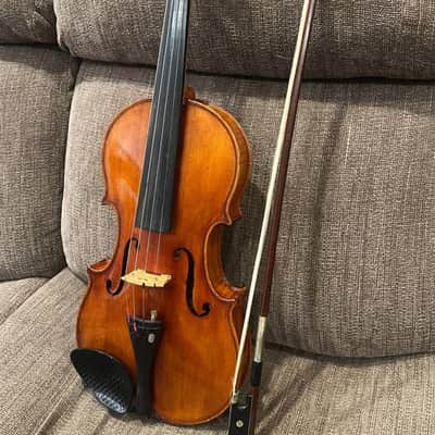 Professional Fritz Arnold Brückner 4/4 Violin Outfit with Knoll Bow 1965 image 1