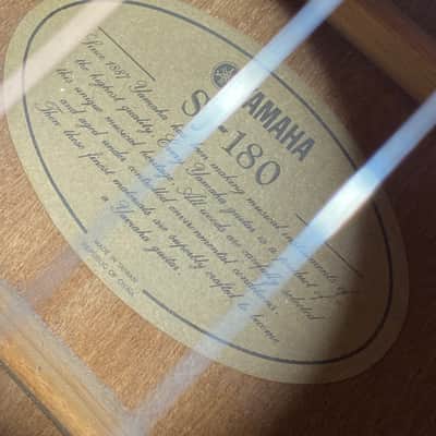 Yamaha SJ-180 1980's Acoustic image 11
