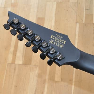 IBANEZ RGRB720 BKF Black Flat / 7-String / Iron Label Series / RGRB720-BKF / I250804701 image 12