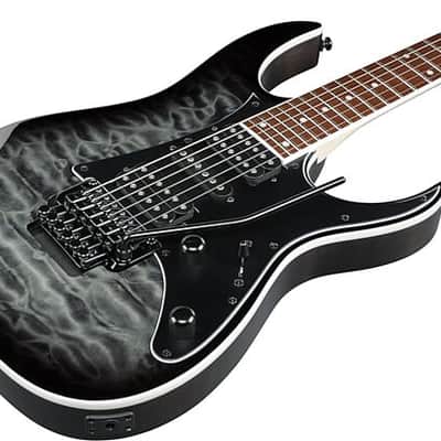 Ibanez RG450QMB Electric Guitar - Transparent Gray Burst image 6
