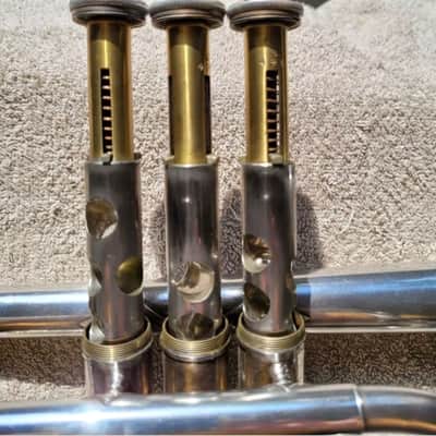 Keefer Vintage Cornet B Flat - Silver plated - 1920s image 9