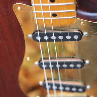 Schecter dream machine exotic woods boogie bodies brass hardware - natural image 7