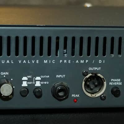 TL Audio PA-2 Classic Series Dual Valve 2 Channel Mic Preamp and DI 1990s grey image 4