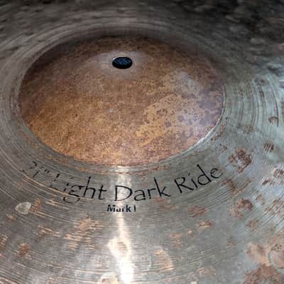 Paiste Signature Dark Energy 21 Light Dark Ride Cymbal Mark I || 2171g || Free Bag || 2009 image 3