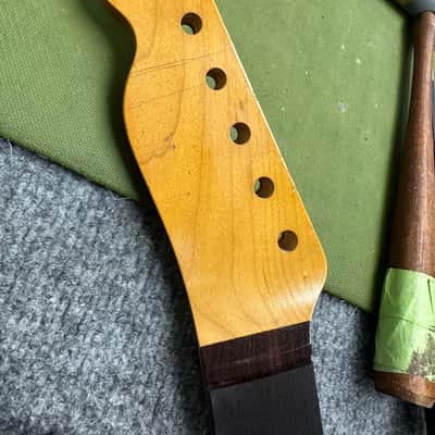 Left Handed! Aged Allparts Tele TRO-L Licensed by Fender Telecaster Nitro Relic Neck image 7