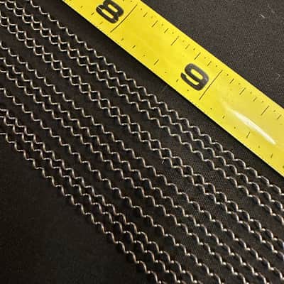 VINTAGE Ludwig 13" Snare Wires, Snares, 12-Strand, Script Logo, 2-Hole Ends, 1970s - EXCELLENT image 5