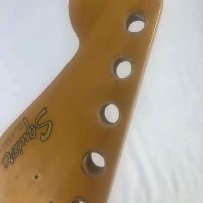 Lefty Vintage 1986 Fender MIJ Japan ST-362 Strat Squier Maple Dark Rosewood Neck Pencil Dated 7-1-86 image 5