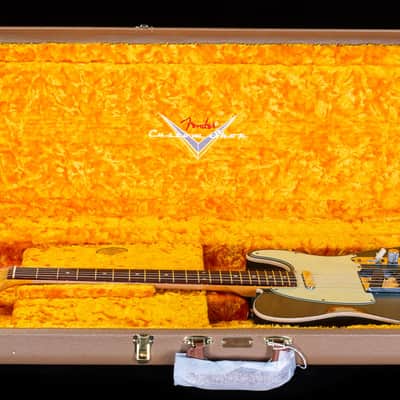 Fender Custom Shop LTD 1960 Telecaster Custom Heavy Relic Aged Sherwood Green/3-Tone Sunburst - CZ560407-7.25 lbs image 7