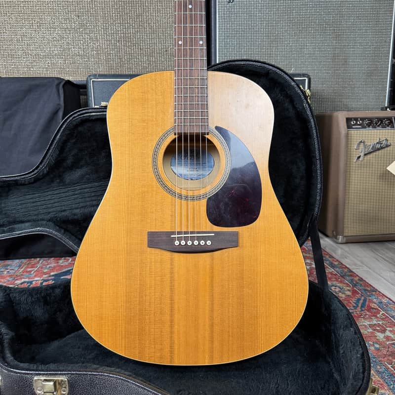 Seagull S6 Dreadnought Solid Cedar Top Wide Nut - 2008-2010 image 1