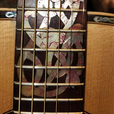 Blueberry Guitar Special Custom Grand Concert Rosewood Acoustic 6 String image 6