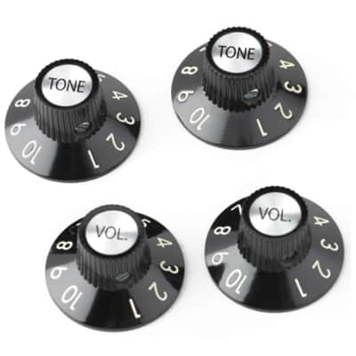 Fender Witch Hat Volume & Tone Knob Set For '72 Telecaster (2 each)