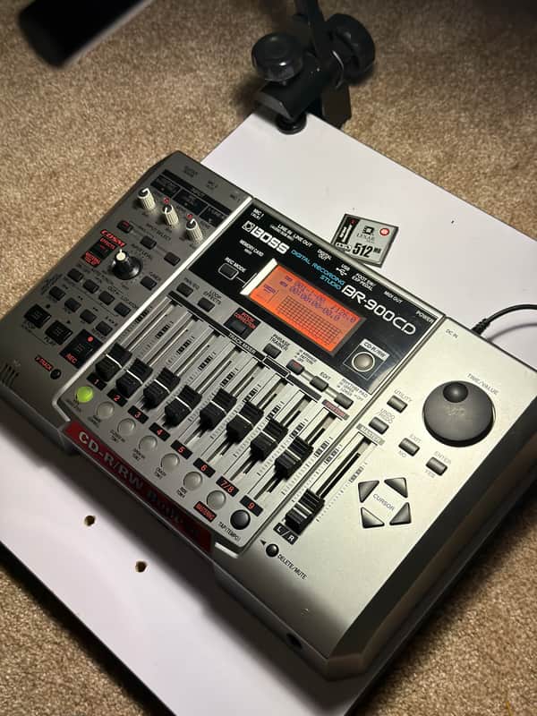 Boss BR-900CD Digital Recorder 2005 - 2009 - Grey image 1