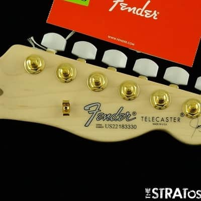 USA Fender JAMES BURTON Telecaster Tele NECK + TUNERS Maple, Satin 60s image 1