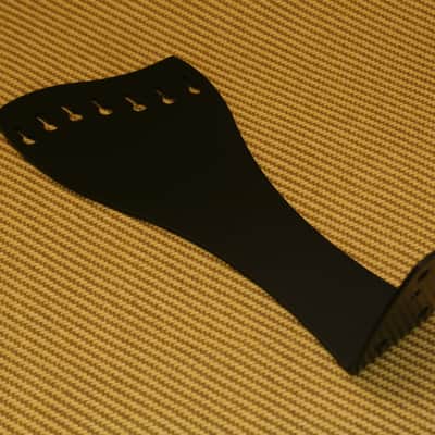 Benedetto Manhattan 7 string Archtop Guitar Black Metal Tailpiece image 2