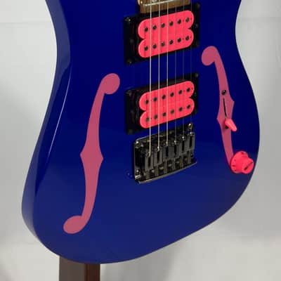 Ibanez Mikro PGM Paul Gilbert PGMM11 Electric Guitar 2021 - Jewel Blue image 2