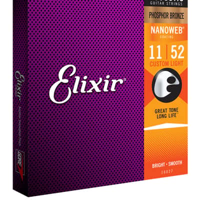 16027 Nanoweb 11/52 Custom Light Elixir image 6