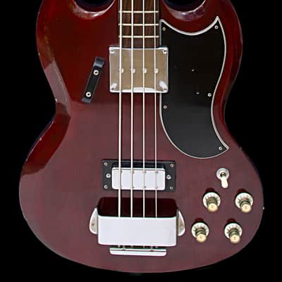 1972–73 Greco EB-350 SG Bass – MIJ Lawsuit Era – Long Scale (33.5”) image 2