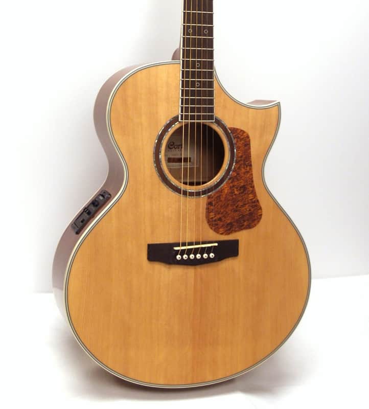 Cort NDX20 Cutaway Acoustic-Electric Guitar - Natural | Reverb
