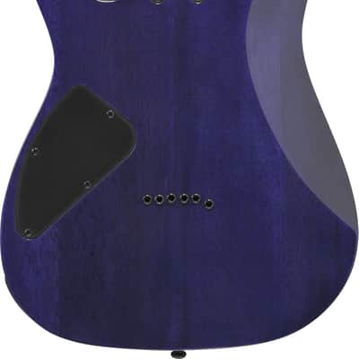 Ibanez RG421QM-CBB RG Electric Guitar 6-String - Cerulean Blue Burst image 3