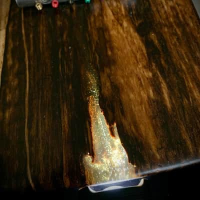 "Verity" Custom Telecaster / Barncaster from A Wee Black Dug Guitars - Natural, Figured Driftwood image 4