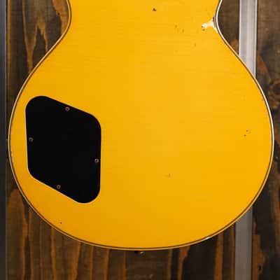 Gibson Custom Murphy Lab 1957 Les Paul Custom Heavy Antique White 2-Pickup Light Aged image 4