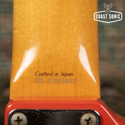 2004 Fender '69 Competition Mustang reissue MG69 Fiesta Red Matching Headstock MIJ Japan image 15