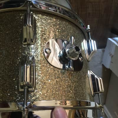 Rogers 1969 MINT Ginger Baker Silver Sparkle Drum Set image 3