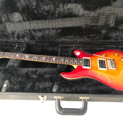 RARE PRS CE Maple Top Alder Tremolo 1994 BIRDS - Vintage Sunburst image 2