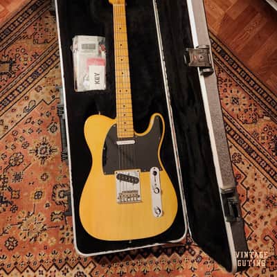 2011 Fender 60th Anniversary Telecaster Blackguard Blonde w/ OHSC | Limited Edition image 20