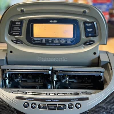 Panasonic RX-DT75 Cobra Top CD Radio Cassette Player Boombox Serviced Warranty image 10