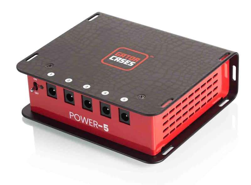 Gator Cases GTR-PWR-5 Pedal Board Power Supply with 5 Isolated Outputs image 1