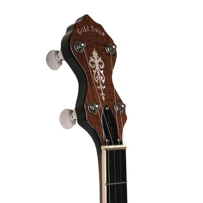 Gold Tone Mastertone™ WL-250/L: Lefty White Ladye Banjo with Case image 6