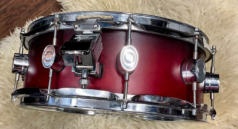 PACIFIC (PDP)- FS Series Snare Drum - Black Cherry Satin Fade image 1