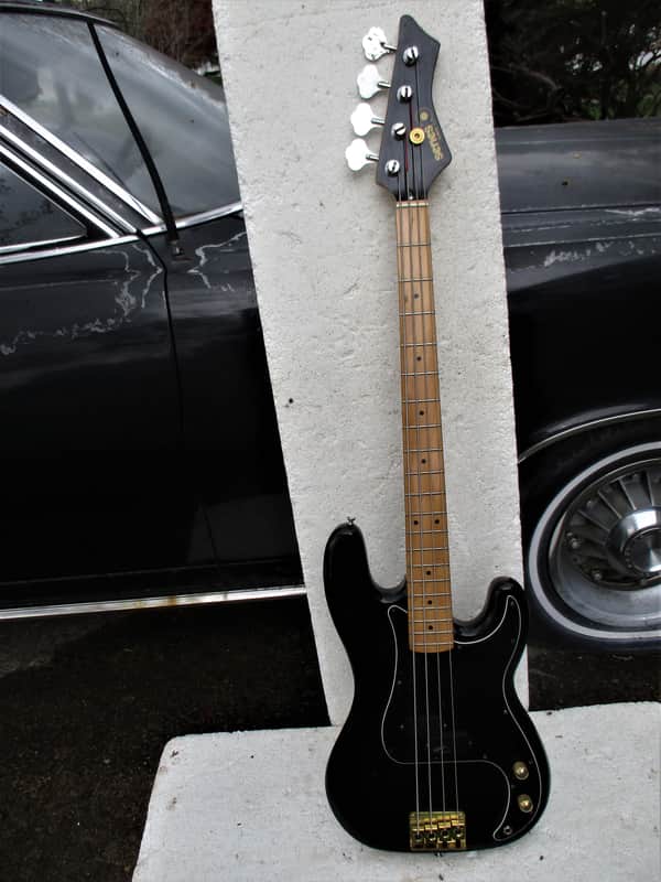 Bentley Series 10 Bass Guitar, 1990, Made In Korea, 34" scale, EMG Designed Pu's, Brass Parts image 1