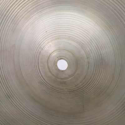 Zilco 18" Thin Crash Cymbal Vintage 1970's 1,312g's image 7