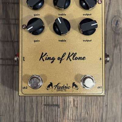 Fredric Effects King of Klone - Dual Channel Klon-Style Overdrive - Gold image 2