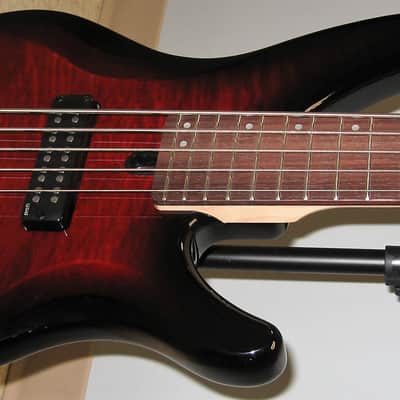 Yamaha TRBX605FM DRB 2023 - Dark Red Burst image 3