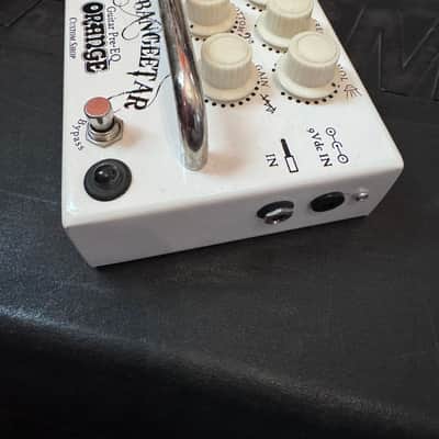 Orange Bax Bangeetar Guitar Pre-EQ Pedal 2010s - White image 2