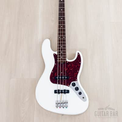 2021 Fender Traditional II ‘60s Jazz Bass FSR Olympic White w/ Roasted Maple Neck, Japan MIJ image 2