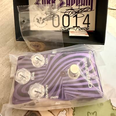 MXR ZAKK SABBATH LIMITED EDITION Signed Overdrive 0014 & WYLDE AUDIO 50w Purple AMP LIMITED EDITION #170/300 image 6