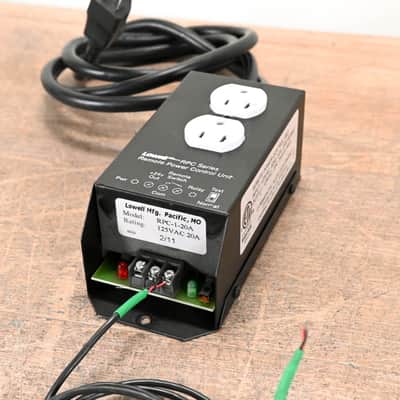 Lowell RPC-1-20A 20A Remote Power Control Unit CG0075A image 2