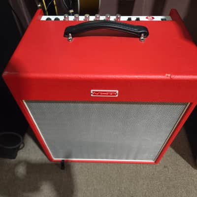 VHT AV-RL-50B Redline 50 Bass 50-Watt 1x12" Bass Combo 2020s - Red - Local Pickup Only image 1