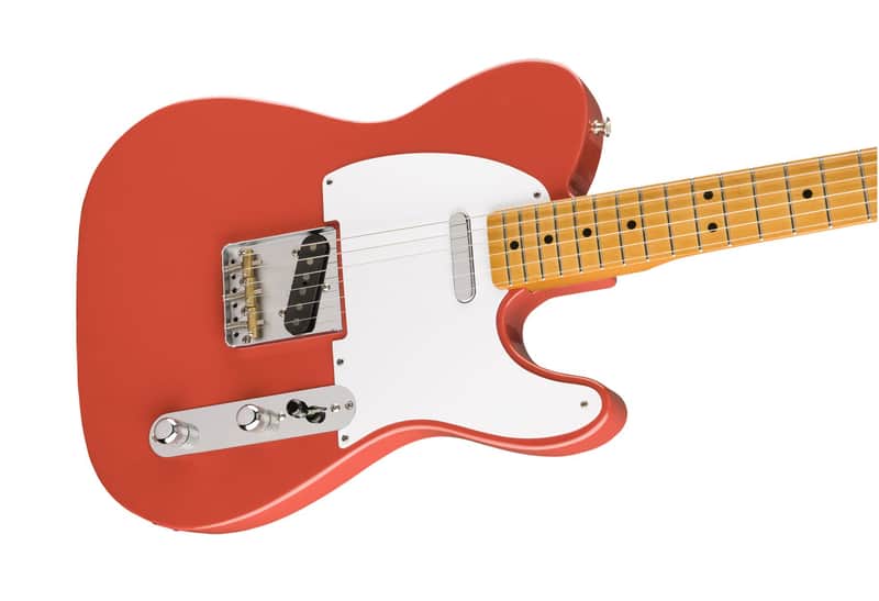 Fender Vintera '50s Telecaster Maple Fiesta Red image 1